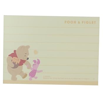 ぷーさん　ミニノート Amazon.co.jp: くまのプーさん[交換日記]A5 こうかんノート